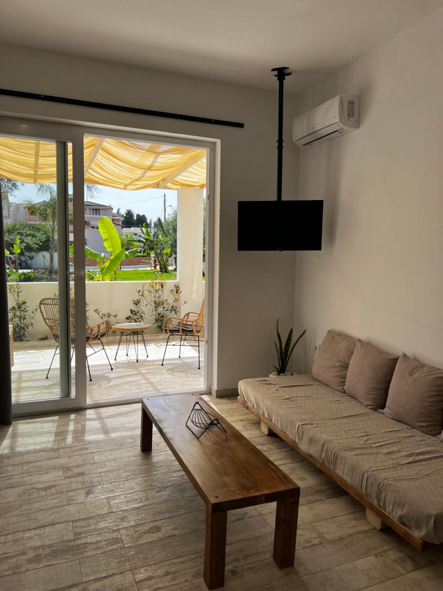Apartament Greco Mare Kávos Zewnętrze zdjęcie