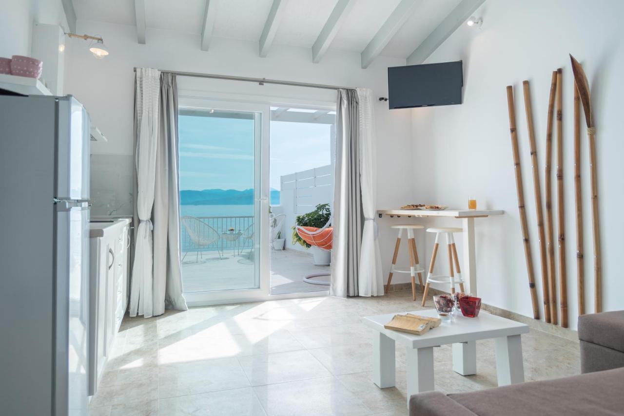 Apartament Greco Mare Kávos Zewnętrze zdjęcie